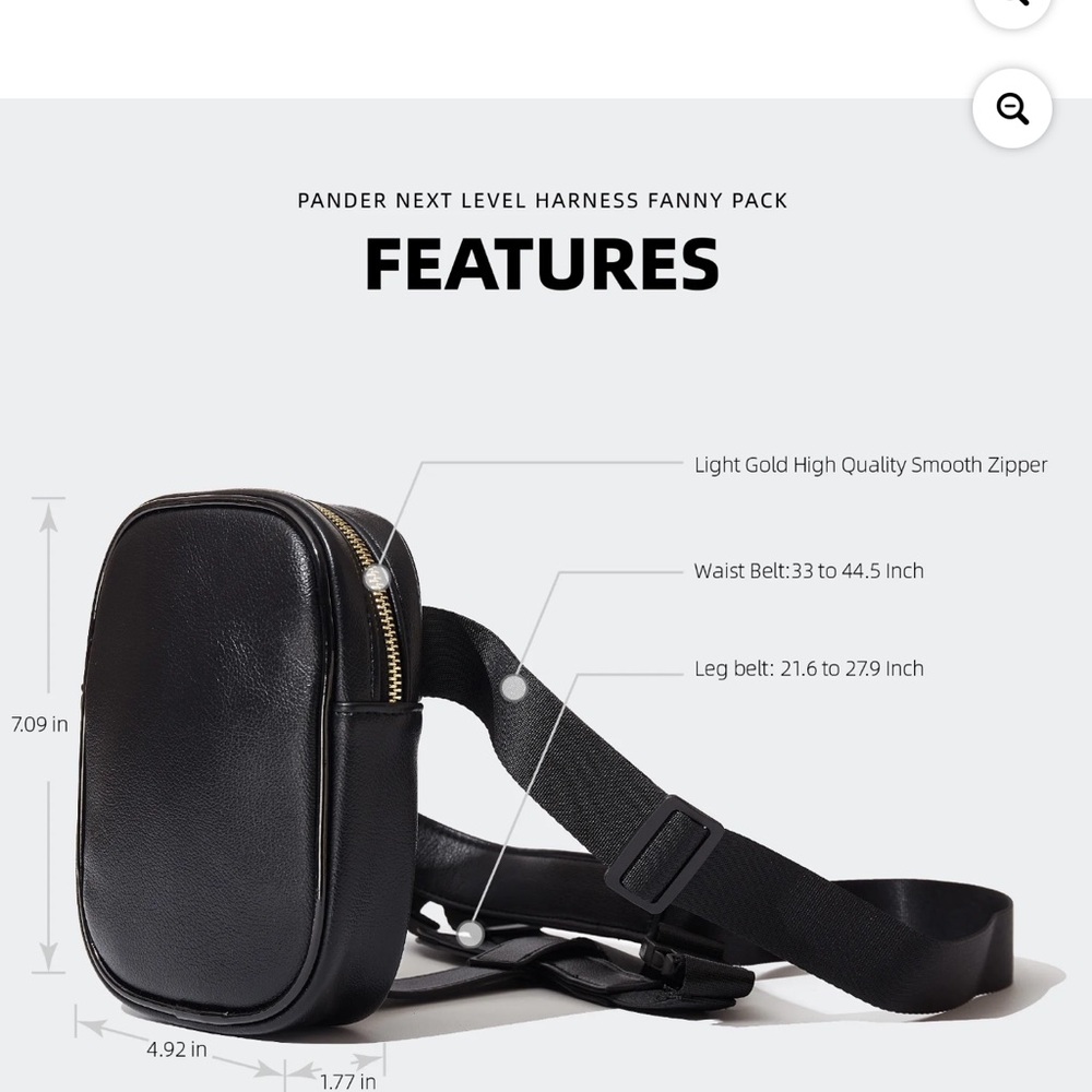 Pander Black Mini Bag